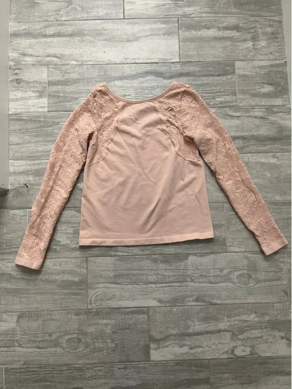 Anthropologie Blush Pink Long Sleeve